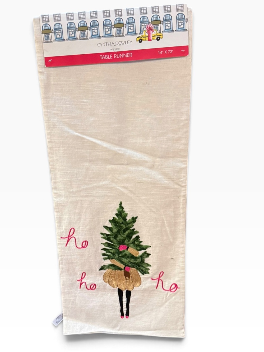 Cynthia Rowley 14 x 72 “Ho Ho Ho Christmas Runner